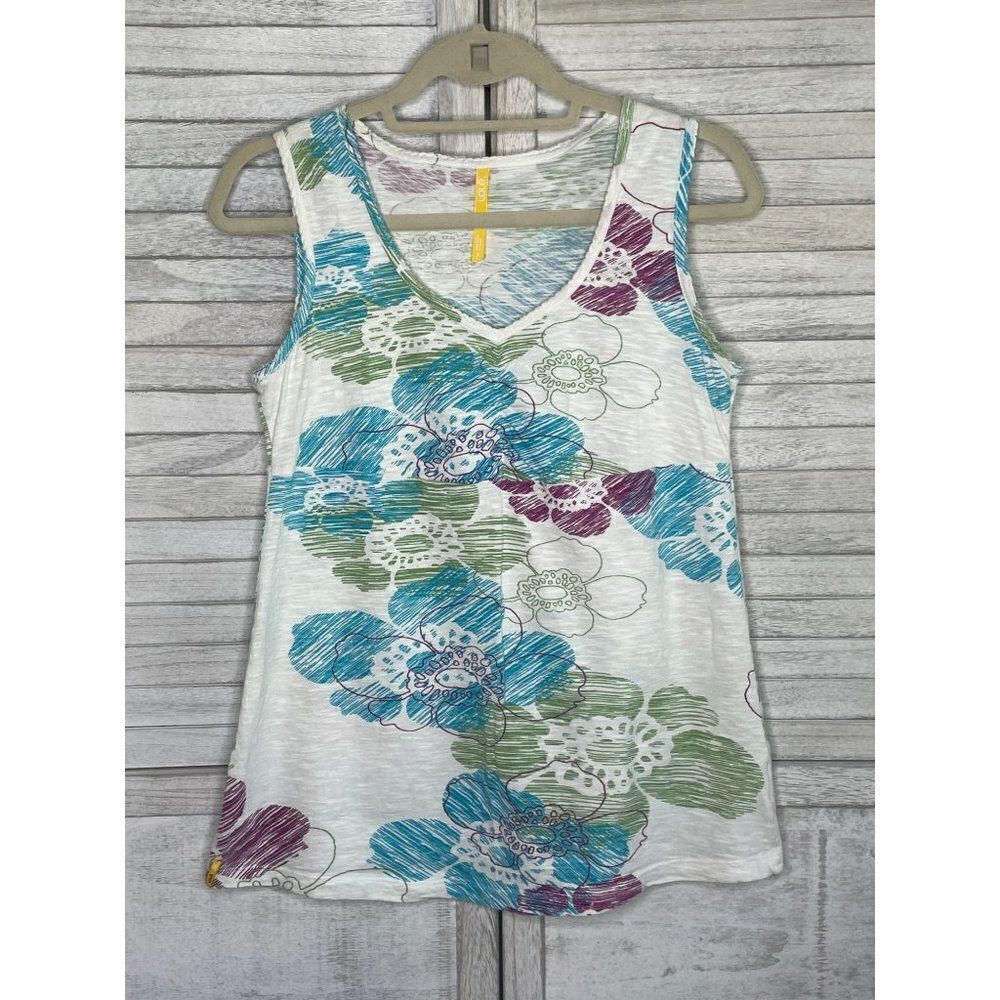 𝅺Lole Floral Tank Top Size Small